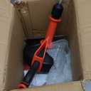 50 FT Drain Snake Hair Drain Clog Remover, Manual Or Powered, Plumbing Snake With Drill Adapte,Unclog Sink Drain Tool, Drain Auger for ToiletShowerKitchenSink, No Auto Retract Or Feed, Red