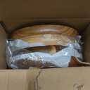 Acacia Wood Round Dinner Plates 6 Inch - Serving Tray & Platters for Home Decor, Food, Vegetables, Fruit, Charcuterie, Appetizer (Set of 4 Wooden Charger)