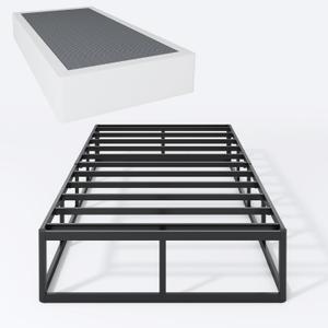 Box Spring Twin 9 Inch Metal Frame Mattress Foundation Basics Bed Base