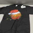 Christmas Lights Water Polo Ball Santa Hat Sport T-Shirt S