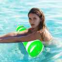 3 Pack Inflatable Pool Floats Adult Size Water Hammock,Pool Floaties Toys,4-in-1 Multi-Purpose Floats for Swimming Pool,Pool Rafts Lounge Chairs Floating,for Adults Vacation Fun and Rest