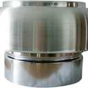 8 Inch Round Chimney Caps for Outside, Aluminum Alloy Chimney Cap with Screen, 210mm Chimney Cover Outside Roof Rainproof Vent Cap, Stovepipe Finial