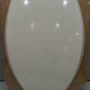 Mayfair Cassel Slow Close Toilet Seat, Easy Clean, Non Slip Premium Wood Seat, Easy Install, Made in USA, Elongated, Biscuit