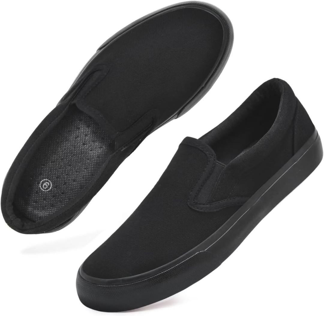 Women's Slip on Canvas Shoes Classic Casual Sneaker, Fashion Sneakers for Walking No Lace Travel