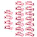 18 Pack Hair Claw Clips,Hair Clips For Women,Large Hair Claw Clips For Thick Hair,Nonslip Matte Hair Clips Hair Accessories Women Girl Birthday Christmas Gift (18 Pack Pink)
