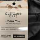 HEEKPEK Womens Winter Long Puffer Coats Thicken Warm Quilted Jacket Mid-Length with Side Zipper and Hood Parka Outerwear (Large, Black)