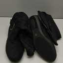 Luoika Women's Extra Wide Calf Knee High Slouchy Boots, Wide Width Tall Boots with Flat Heel Side Zipper. (10.5 Wide, Blackmf 907)