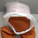 CozyLux Terracotta Full Size Comforter Set, 3 Pieces Burnt Orange Rust Solid Breathable Quilted Bedding Sets, Luxury Fluffy Soft Bed Set with Down Alternative Comforter and 2 Pillowcases All Season