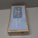 PRATIQUE Bamboo Drawer Organizer - Kitchen Utensil Organizer Silverware Tray Cutlery HolderOffice Desk Supplies and Accessories (12x5.9x2.6 inch)