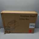 Stainless Steel Cat Litter Box with Lid, XL Extra Large Litter Box for Big Cats, Enclosed Removable Metal Litter Boxs with High Sided Enclosure & Scoop, Anti-Leakage, Non-Sticky, Easy Cleaning(Grey)