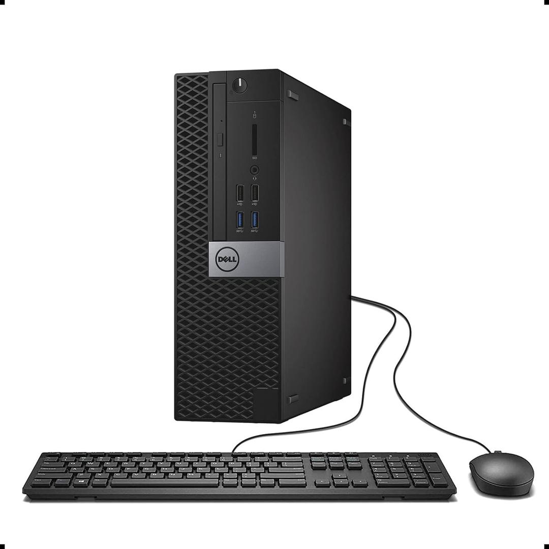 Dell Optiplex 3040 SFF Business Desktop PC, Core i3-6100 3.7GHz, 8GB RAM, 256GB Solid State Drive, HDMI, RJ45, Windows 11 Pro 64bit