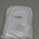 2 Pack 5 Feet White Spandex Tablecloth for Rectangular Tables, Fitted & Stretch, Washable, Wrinkle Resistant, Perfect for Event, Wedding, Party, Banquet, Cocktail, Festival, and Table Protector