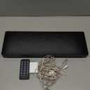 16.5" Large Digital Wall Clock: 11 RGB Colors Wall Mount Decor Clock for Living Room Bedroom Office Classroom, House Warming Gifts New Home Decor, Christmas Birthday Gifts for Men Women Black