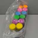Big Bubble Bottle 12 Pack - 4oz Blow Bubbles Solution Novelty Summer Toy - Activity Party Favor Assorted Colors Set