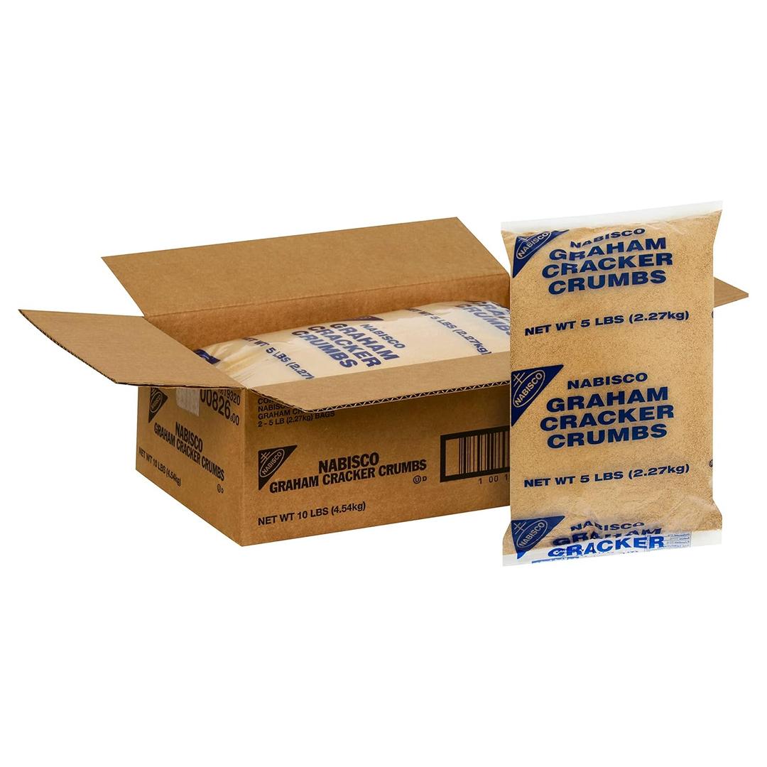 Nabisco Graham Cracker Crumbs, 2 - 5 lb Bags (EXP 04/01/25)