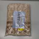 Small Area Rug 2x3 Modern Checkered Entry Rug Solid Color Scalloped Kitchen Rugs Washable Bedroom Doormat Non Slip Stain Resistant Bordered Throw Carpet for Living Room Nursery Laundry, Taupe