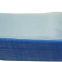 175 x 28 mm Clear Perforated Shrink Band for Glass Jars, Plastic Jars, Large Containers and More. [Compatible Diameter: 4 1/4"] - Bundle of 100