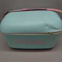 Retro Beach Cooler Vintage Picnic Lunch Box Bag Portable Cooler Travel Camping Hiking 90s Style Ice Chest