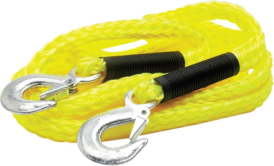 Performance Tool W1435 5/8" x 14' Heavy Duty Polypropylene Diamond Braided Tow Rope