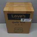 Love's cabin King Size Quilt Bedding Set Beige Bedspreads - Bed Summer Lightweight Bedspread Comforter - Coin Pattern Bedding Coverlet for All Season - 3 Pieces (1 Quilt, 2 Pillow Shams)