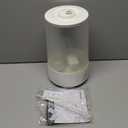 Homvana Humidifiers for Bedroom Home, 3.6 L Cool Mist Top-Fill 34H Super Long Time, Quiet 23dB, Baby Humidifier, Oil Diffuser for Large Room, House, Plant, Nursery, BPA FREE, Ultrasonic (Transparent)