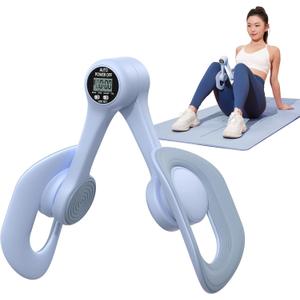 MERACH Thigh Trainer, Pelvic Floor Exercise Devices with Display Counter, Inner Thigh Exerciser for Women, Home Fitness Equipment for Hip/Leg/Butt
