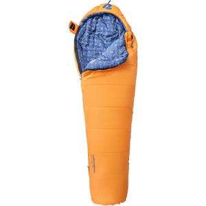 Retrospec Dream 25 Kids Sleeping Bag for Camping - Mummy Style, Water-Resistant, Lightweight 3lbs 3oz, Adjustable Length, Draft Collar, 25F Rating, Day Dreamer