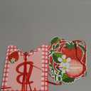 Strawberry Birthday Banner, Strawberry Themed Party Decorations Shortcake Sign Happy Birthday Hanging Banner for Baby Girl Shower Party Decor
