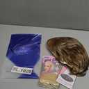 SEVENCOLORS Short Pixie Cut Wigs for White Women Mixed Blonde Short Wigs with Brown Roots Synthetic Natural Hair Wigs for Women