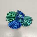 Gear Ball 3D Printed Spin Ball or Cube Fidget Toy,Gear Sphere Fidget Toy,for Stress and Anxiety Relief, Stress Ball GearSphere Desk Toy for Kids (Blue Green)