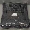 10 Pcs Large Insulated Shopping Bags For Groceries 13 x 12 x 7 inches Reusable Cooler Bags Thermal Totes With Zippered Top For Hot Cold Food Delivery Refrigerator Pizza (Black)