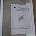 RUSTOWN Rattan Bathroom Wall Cabinet, Boho Medicine Cabinet with 2 Arched Doors, Farmhouse Over The Toilet Storage Cabinets with Adjustable Shelves & Towel Bar, 3-Tier Wall Mounted Cabinets (Natural Oak)