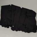 Bencailor 5 Pairs Women Toe Socks Cotton Ankle Low Cut Five Toe Sock for Women Men Athletic Running