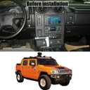 8-core RAM 4G+ROM 64G for Hummer H2 2004-2009 9.7-Inch Tesla Style IPS Touchscreen with Android Auto Car Play Car Stereo Radio 4G WiFi GPS Navigation DSP in Dash Headunit Multimedia Player