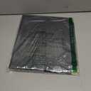 Samsill Classic Collection Leather 3 Ring Binder, Executive Presentation Portfolio, 0.5 Inch (Holds 100 Sheets), Brass Round Ring, Black