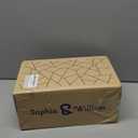 Sophia & William Cotton Comforter Cover Set Twin Size, Waffle Weave White Duvet Cover Set 2 Piece, White + Red