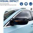 Side Mirror Cover Compatible with G20 G21 G30 G31 G32 GT G11 G12 G14 G15 G16 (Gloss Black, G20 G30 G32 G11)