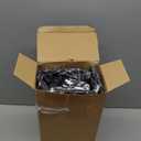 10 Pcs Farmhouse Kitchen Decor and Accessories Set 4 Kitchen Towels 2 Pot Holders 2 Oven Mitts 2 Rugs for Cooking Baking Mom Housewarming Gifts(Black,Classic Style)