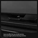 LUCKEASY Glove Organizer for Tesla Model Y Juniper 2025 2026 Glove Box Storage Box Tray Organizer Accessories TPE Storage Tray Black