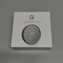 Google Nest Thermostat - Smart Thermostat for Home - Programmable Wifi Thermostat - Charcoal