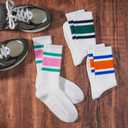 2 x Pilates Socks for Women Non Slip, Cotton Crew Grippy Yoga Socks with Grips for Maternity Hospital Workout, 3 Pairs