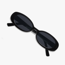 VANLINKER Polarized Retro Oval Sunglasses for Women and Men Small 90s Style VL9580