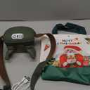 ZoserX - Bionic Heated Massager, Portable Shiatsu Neck and Back Massager, Electric Deep Tissue 4D Kneading Massage, Simulated Human Hand Design for Pain Relief and Muscle Relax (Green)