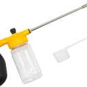 150ml Multi-Purpose Powder Duster Diatomaceous Earth Duster Powder Sprayer Bulb Duster with Length Adjustable from 11" to 23"