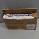 5-Pack Muslin Burp Cloths Baby Boy, Girl - Very Absorbent Baby Burp Cloth Rags, 8-Layers Viscose Derived from Bamboo Cotton Muslin Towel, Super Soft Spit Up Rags, No Shrink Washcloths (Fleur)