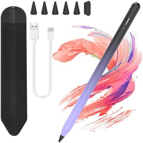 Stylus Pen for iPad 2018-2023, Pencil for iPad 9th&10th Generation with Palm Rejection & Magnetic Adsorption, Stylus Pen Compatible with 6/7/8/9/10, iPad Air 3/4/5, iPad mini 5/6, iPad Pro 11"/12.9"