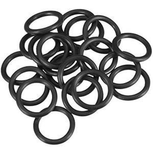 uxcell Nitrile Rubber O-Rings 14mm OD 10mm ID 2mm Width, Metric Sealing Gasket for Automotive Machine Plumbing, Pack of 10