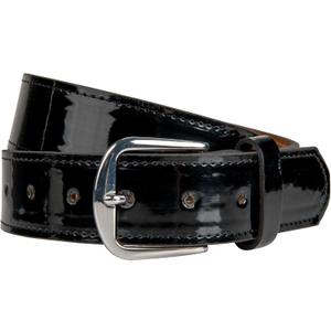 CHAMPRO Patent Leather Belt; (Adult 3X-Large, Black)