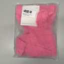 Women's Bodycon Mini Skirt Ruched Mesh Stretch Sexy Skirts (Pink, L)