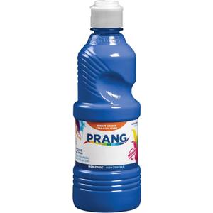 Prang Ready-to-Use Tempera Paint, Blue, 16 Oz., 1 Count